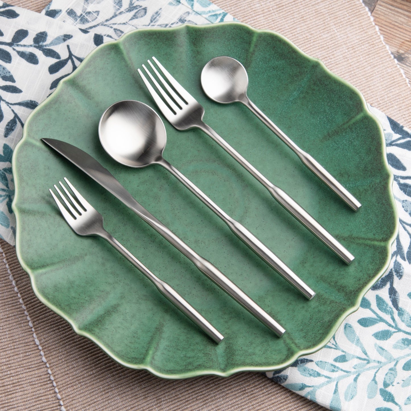 Ocean Mist Cutlery Set of 5