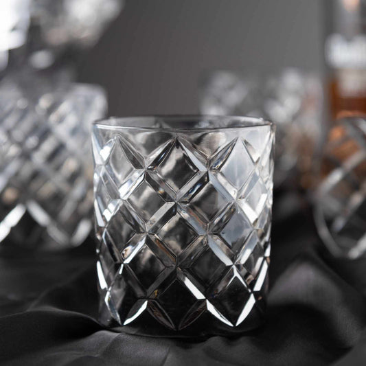 Ethereal Smoke Crystal Tumbler - Set of 6