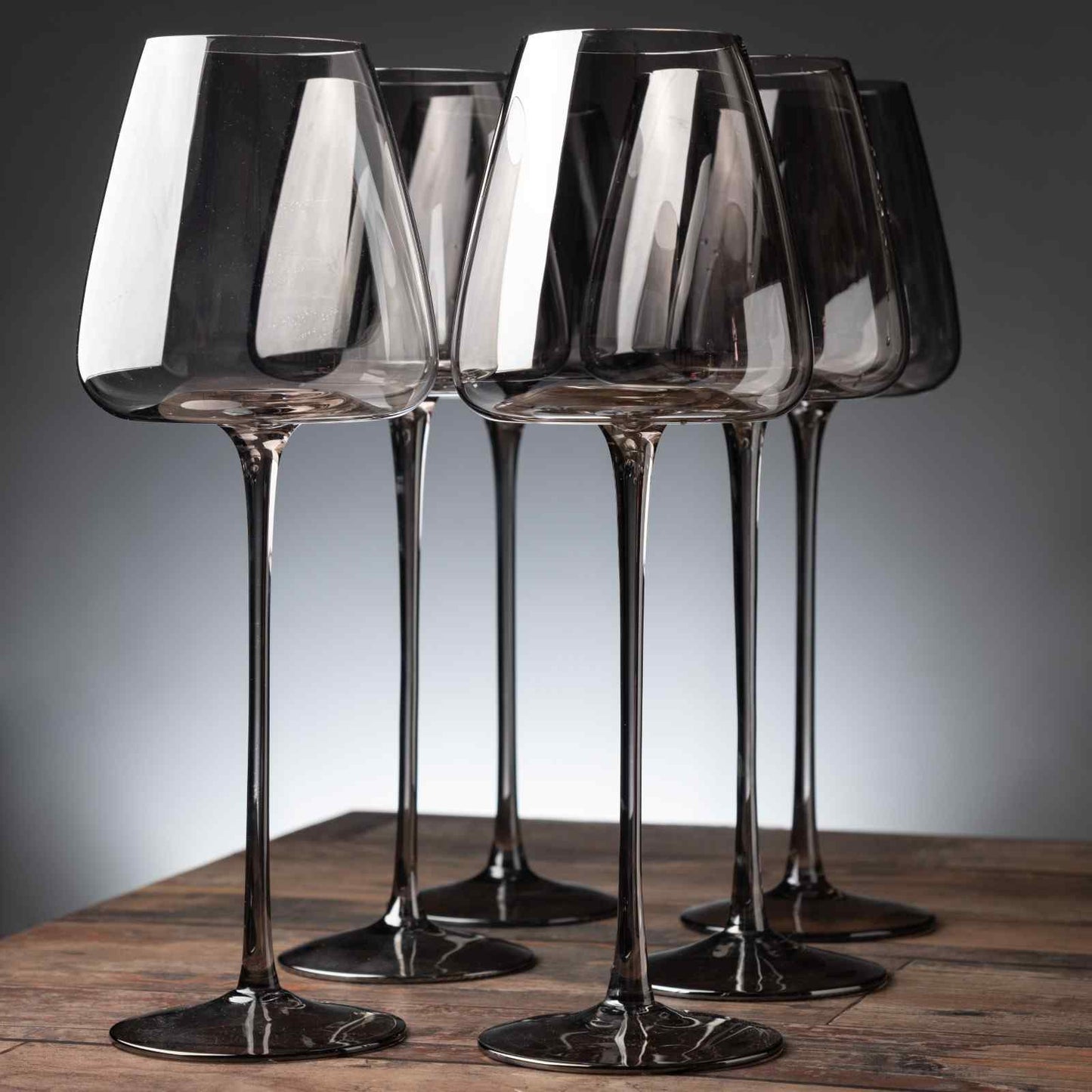 Twilight Elegance Crystal Wine Glass - Set of 2