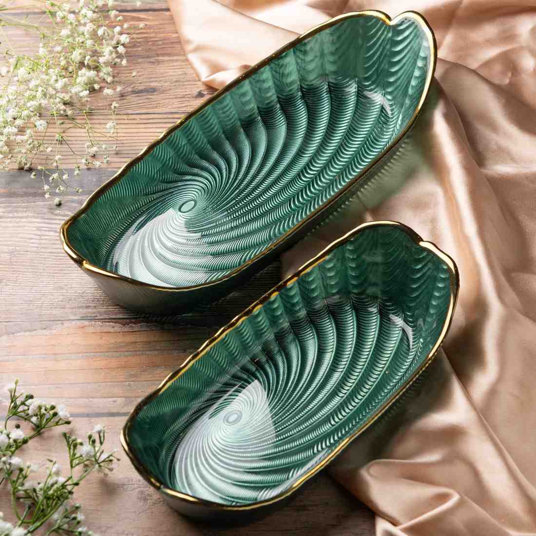 Verdant Elegance Plate- Small