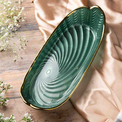 Verdant Elegance Plate- Big