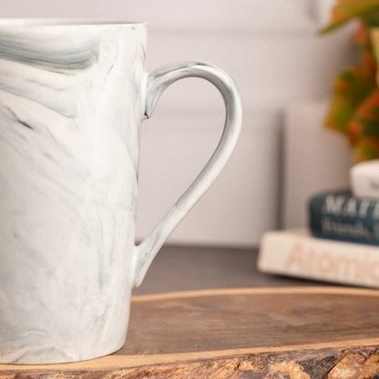 Grey Marble Coffee Mug Big