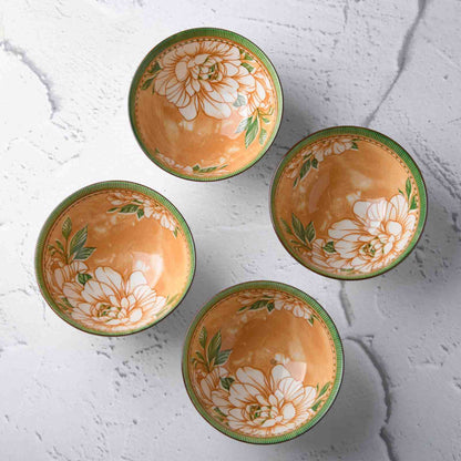 Camellia Grace Bowls - Set of 4