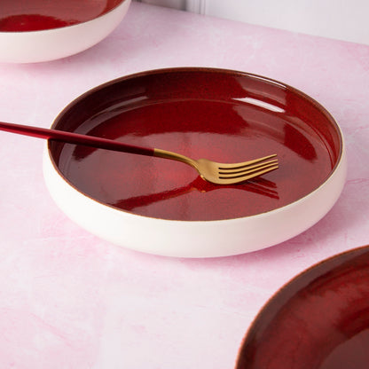 Red Sapphire - 22 Pcs Dinner Set for 6