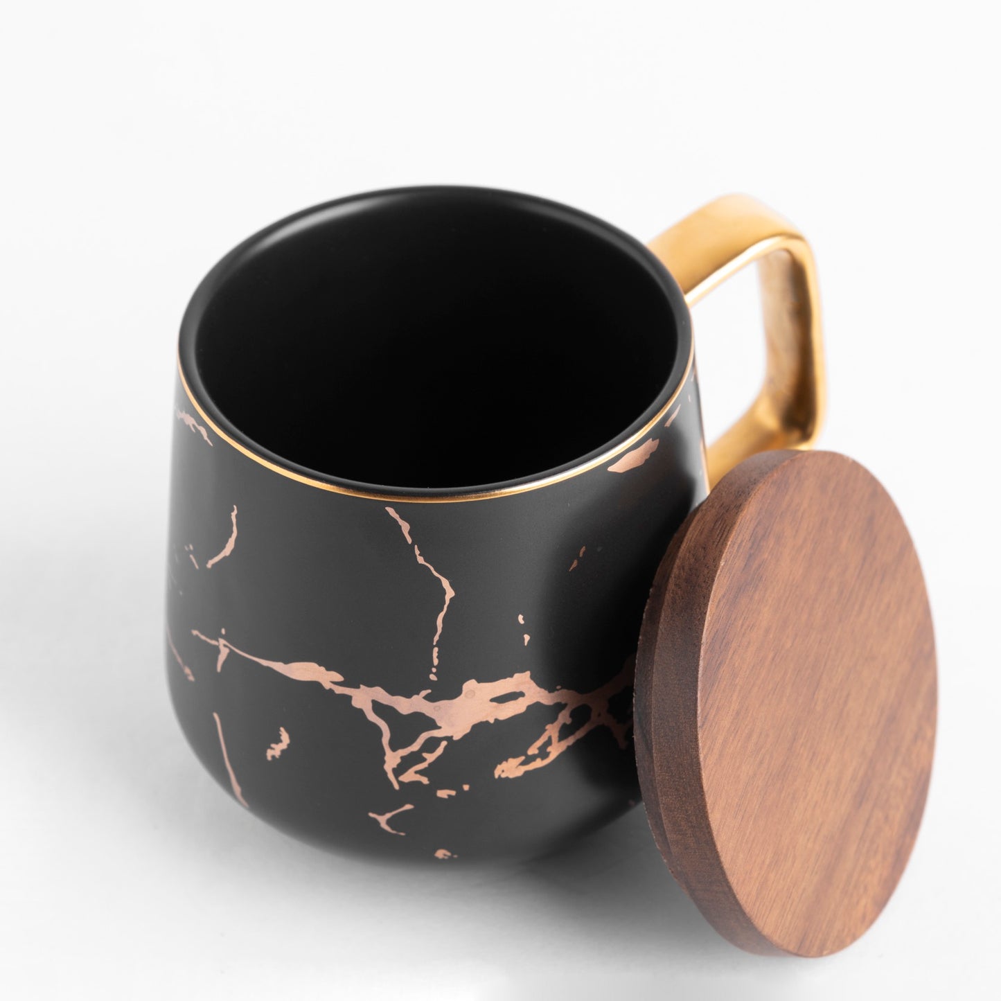 Marble Whisper - With Lid - Black