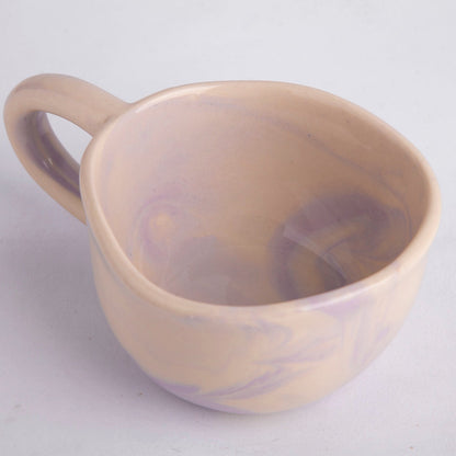 Pristine Marble Elixir Cups - Purple Marble