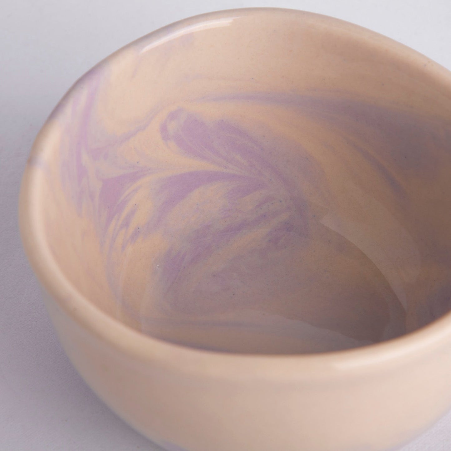 Pristine Marble Elixir Cups - Purple Marble