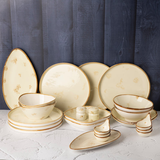 British Retro - 23 Pcs Dinner Set For 6