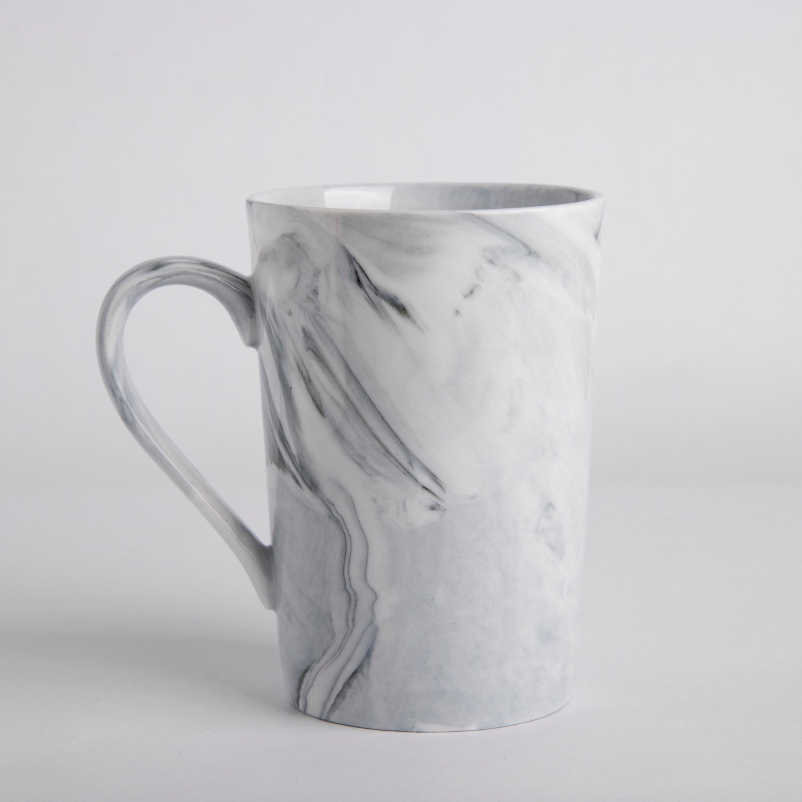 Grey Marble Coffee Mug Big