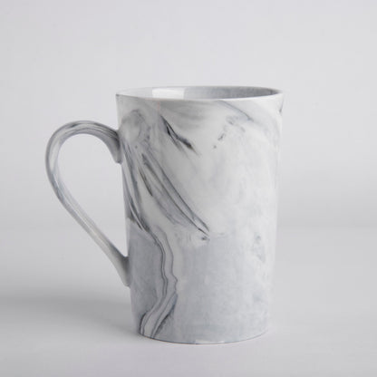 Grey Marble Coffee Mug Big