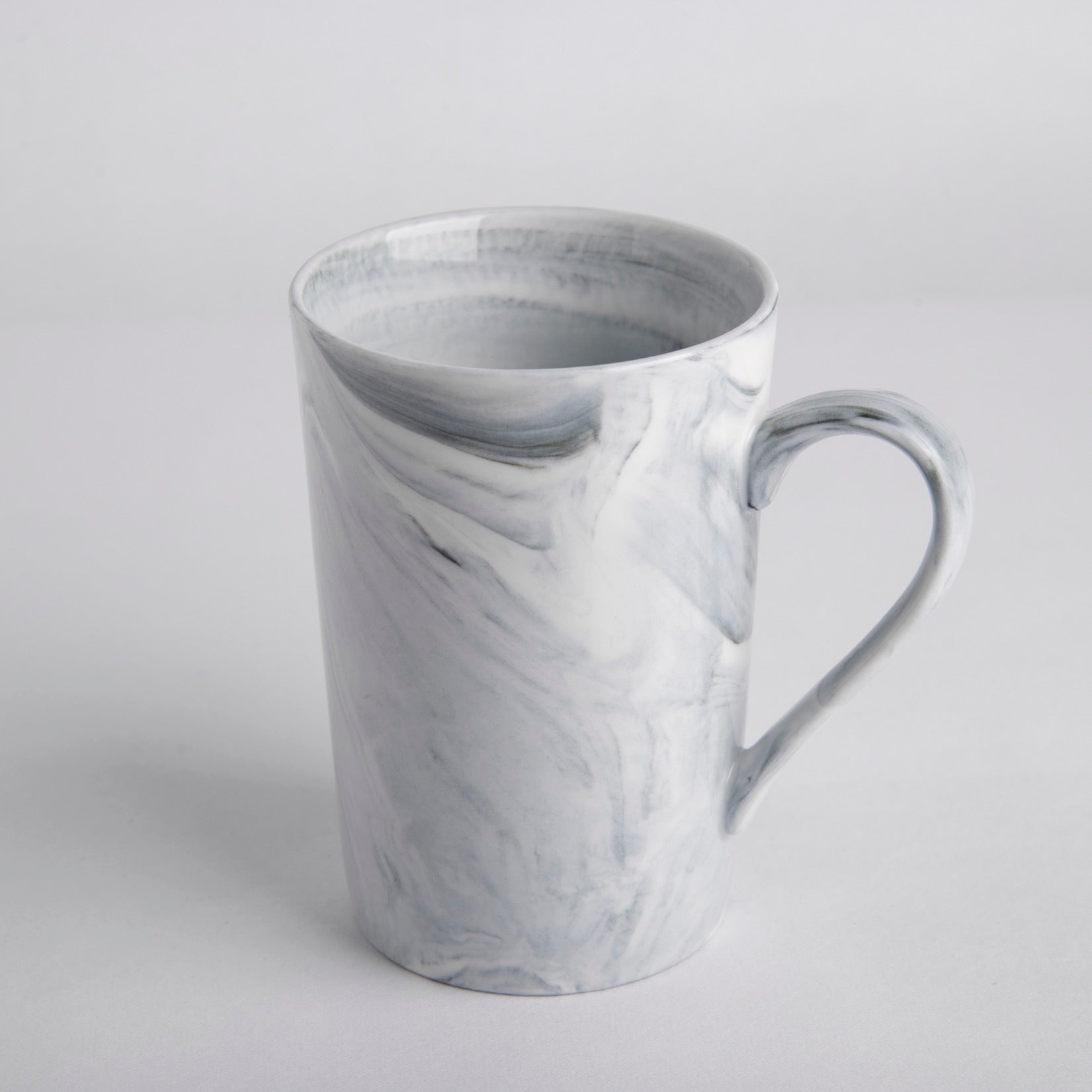 Grey Marble Coffee Mug Big