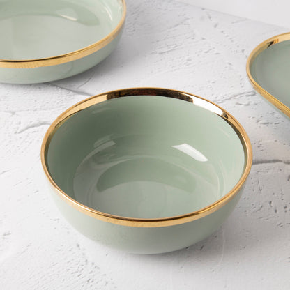 Olive Green - Serving Bowl - 7 inch