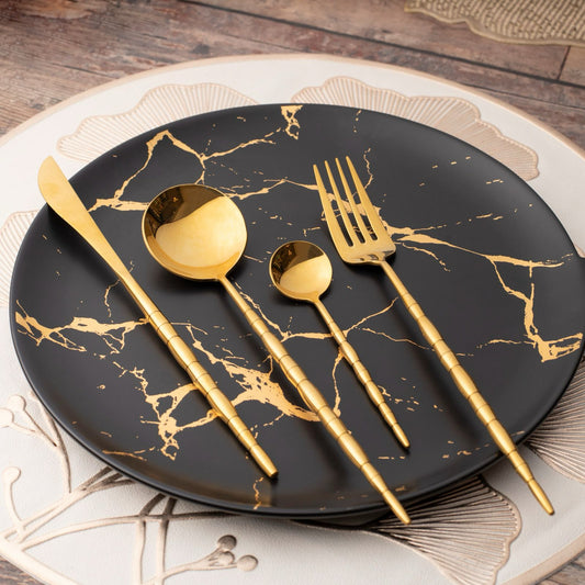 Metro Gold Cutlery Set of 4