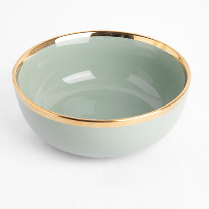 Olive Green - Serving Bowl - 7 inch