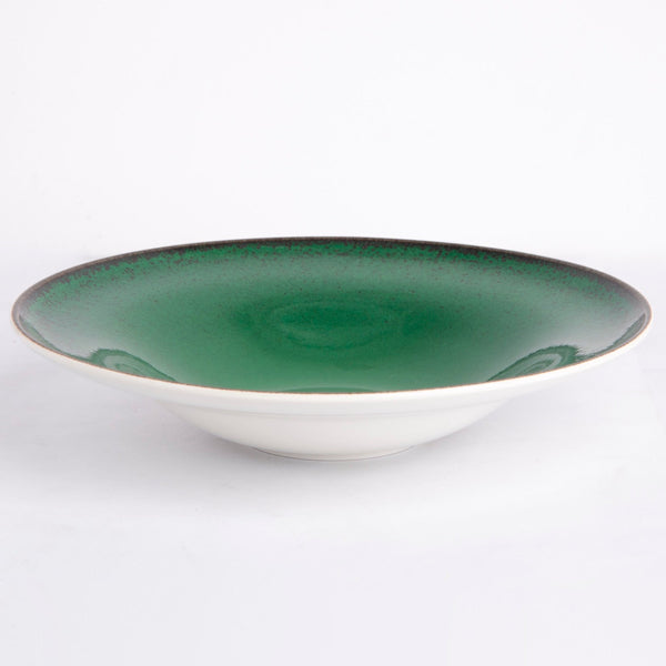 Sapphire Collection - Green - Pasta Bowl - 10 inch