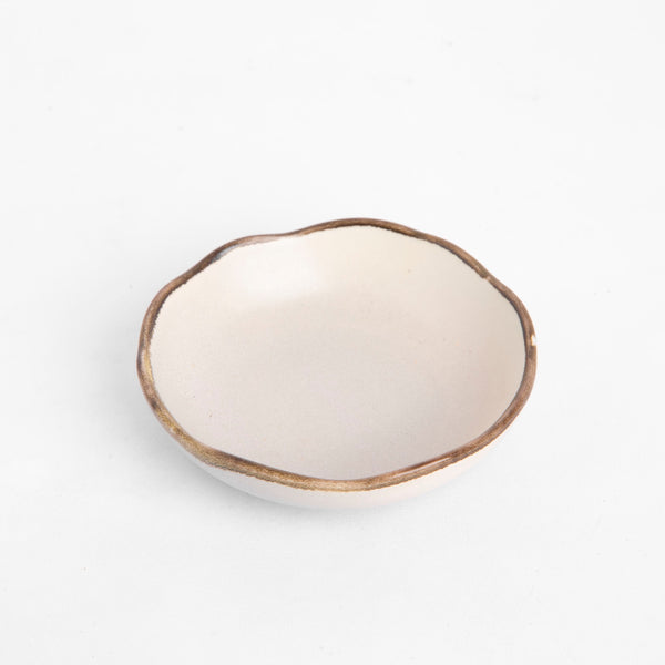 White Symphony - Small Dish - 4 inch